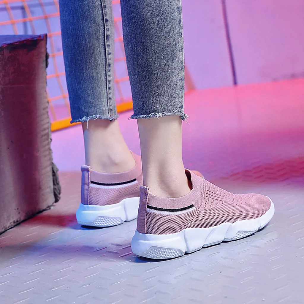 Женские кроссовки черные повседневные на платформе весна лето 2019|Женские и кеды|