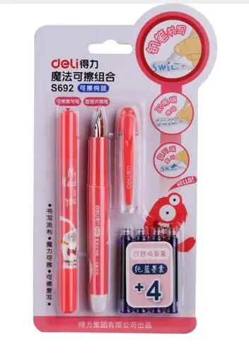 s692 pink Deli ручка конфеты авторучка Канцтовары синие чернила ручка модные школьные и деловые принадлежности подарки для детей инструменты для письма - Цвет: s692 pink