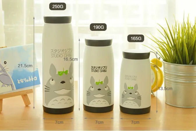 Cute My Neighbor Totoro Stainless Steel Vacuum Cup Thermal Heat Insulation Flasks Retail | Дом и сад
