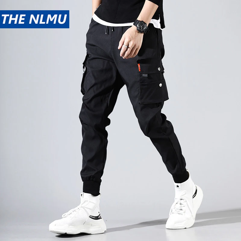 Брюки-Карандаш HD026 мужские беговые джоггеры брюки-карго до щиколотки уличная