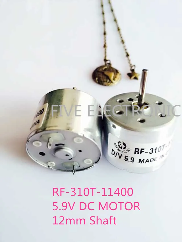 Бесплатная доставка! 5 шт./лот 12 мм с коротким валом RF 310T 11400 двигатель постоянного