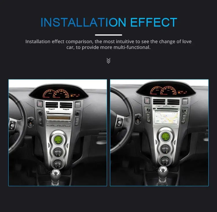 JDASTON Android 9,0 автомобильный dvd-плеер для Toyota Yaris 2005-2011 gps навигация 2 Din автомагнитола стерео Авто Аудио Восьмиядерный 4G+ 64G