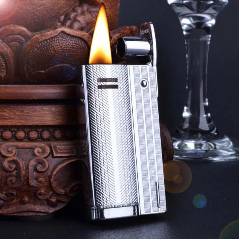 Винтажная газовая зажигалка небольшого размера керосиновая Зажигалка Cigaratte