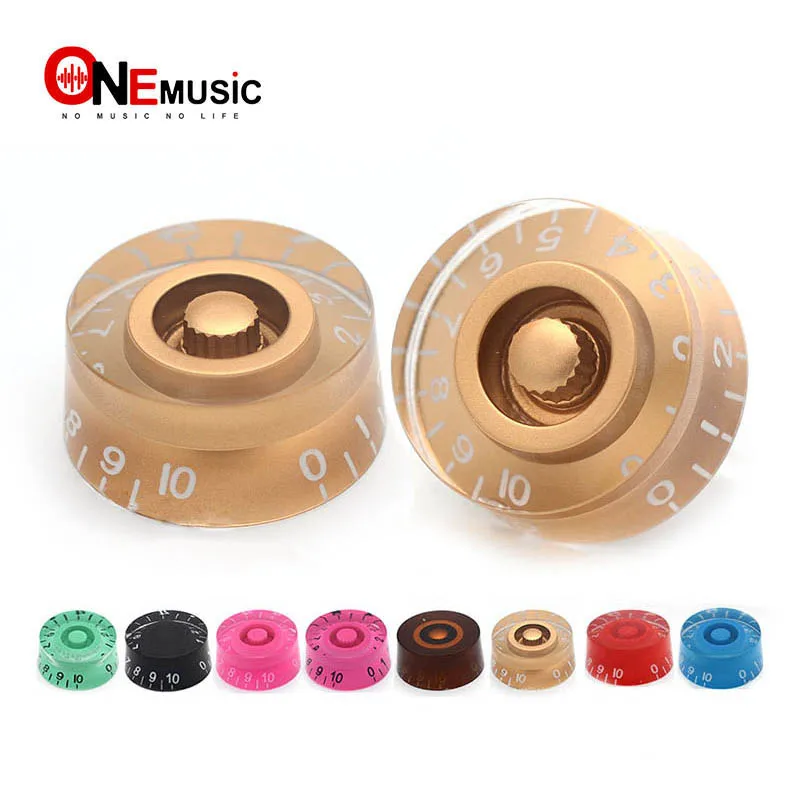 

4pcs Muilty Color Plastic Speed Control Knobs for Electric Guitar Tone Volume Knobs Buttons