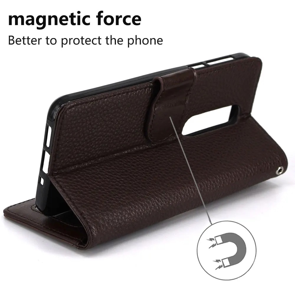 IDOOLS Flip Case for Nokia 7.1 Nokia7.1 Luxury Wallet PU Leather TPU Cover Magnetic Phone Bags Cases Coque 5.84'' | Мобильные