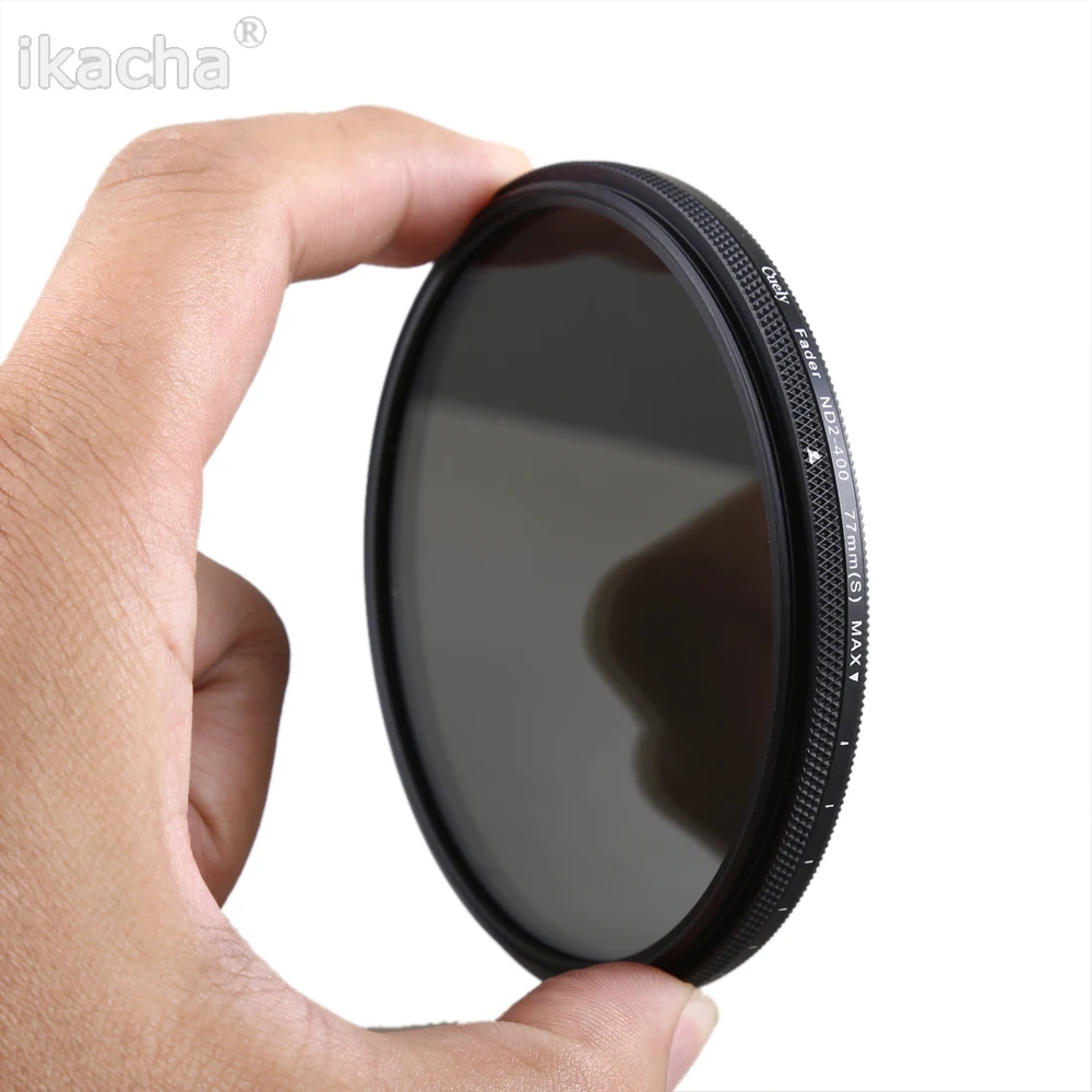 Slim ND2-400 Neutral Density Fader Variable ND filter Adjustable For Canon Nikon Sony 49/52/55/58/62/67/72/77/82mm | Электроника