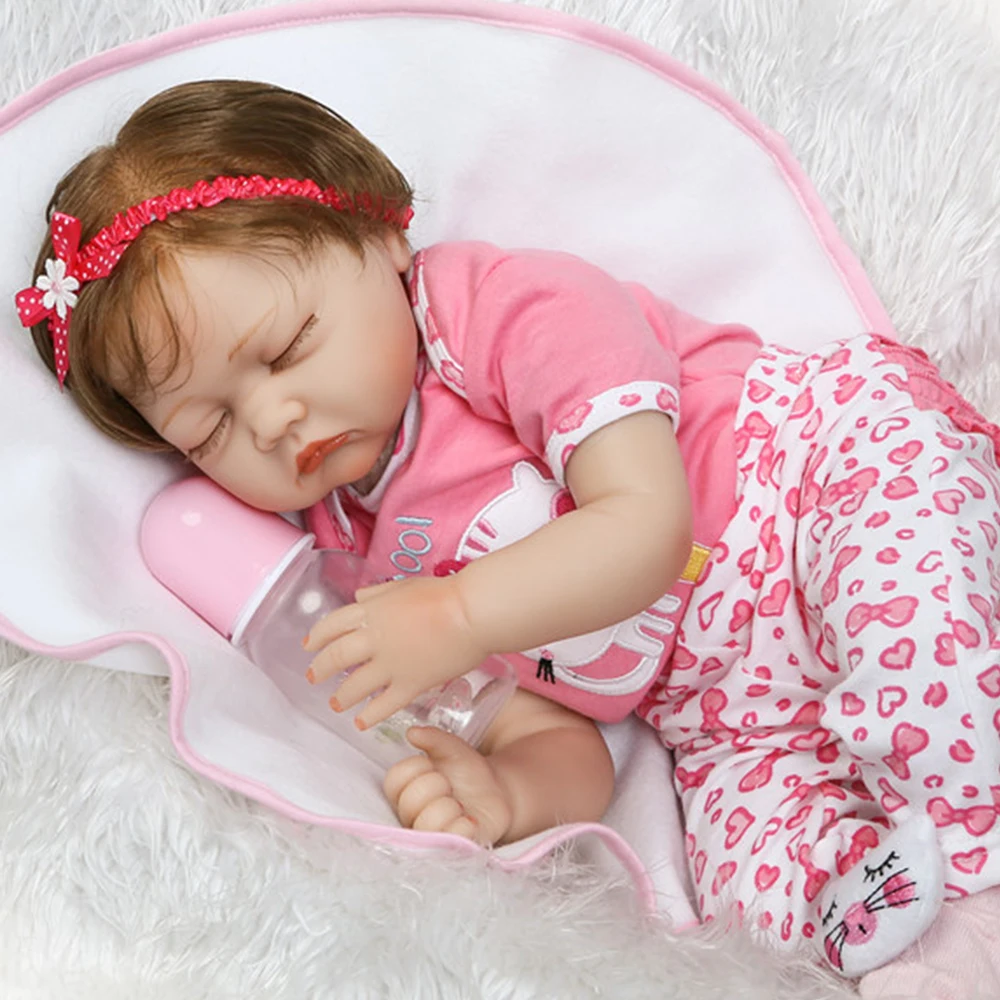 Bebes Reborn NPK кукла реальный ребенок силиконовые куклы игрушки для детей подарок