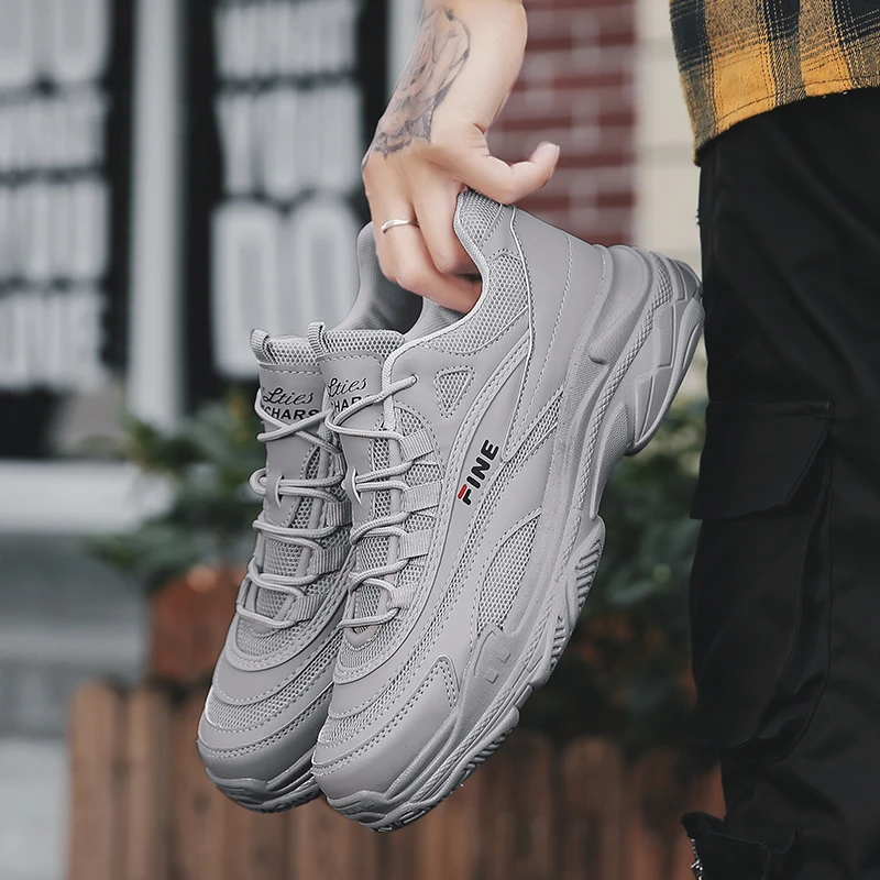 Оригинальные мужские кроссовки для бега Disruptor 2 белые с амортизирующей