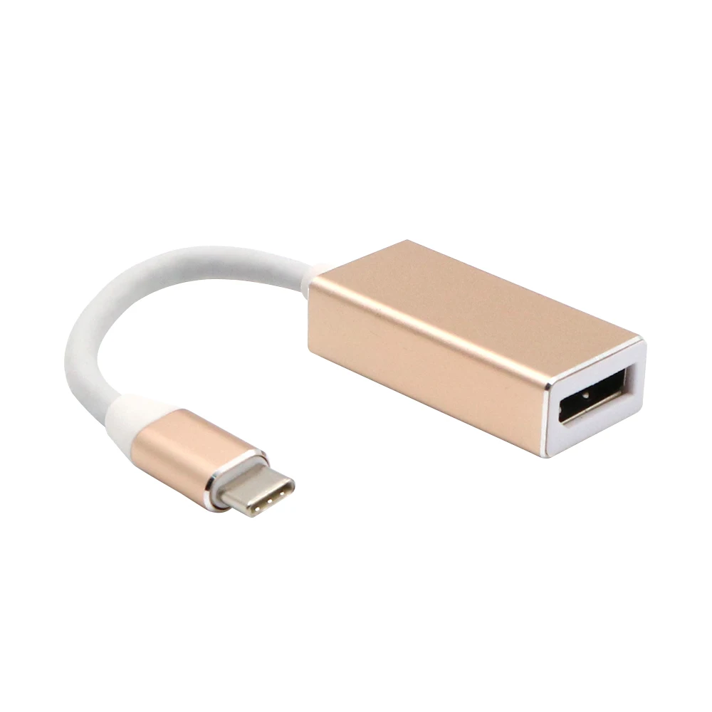 Полезный 1080P USB 3 1 Тип C до 4K Мини DP порт Женский адаптер кабель для Macbook|Адаптеры