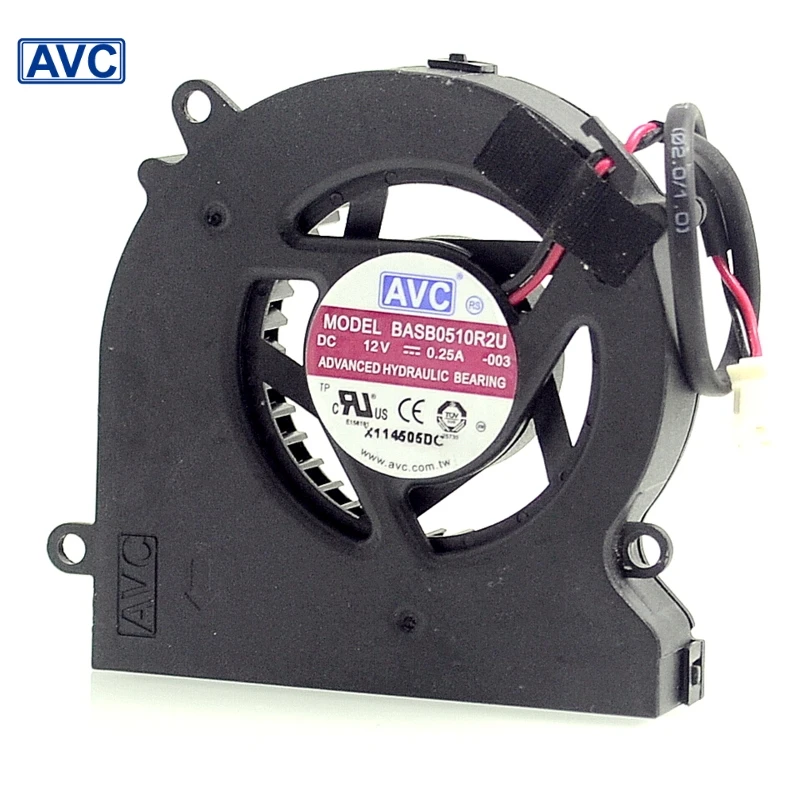 AVC Новый 5010 5 см турбонагнетатель охлаждающий вентилятор 12 В а BASB0510R2U ветроемкость