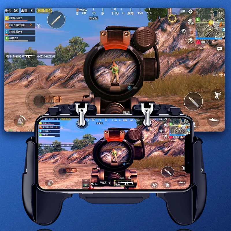 Мобильный контроллер Pubg с охлаждающим вентилятором держатель контроллера для