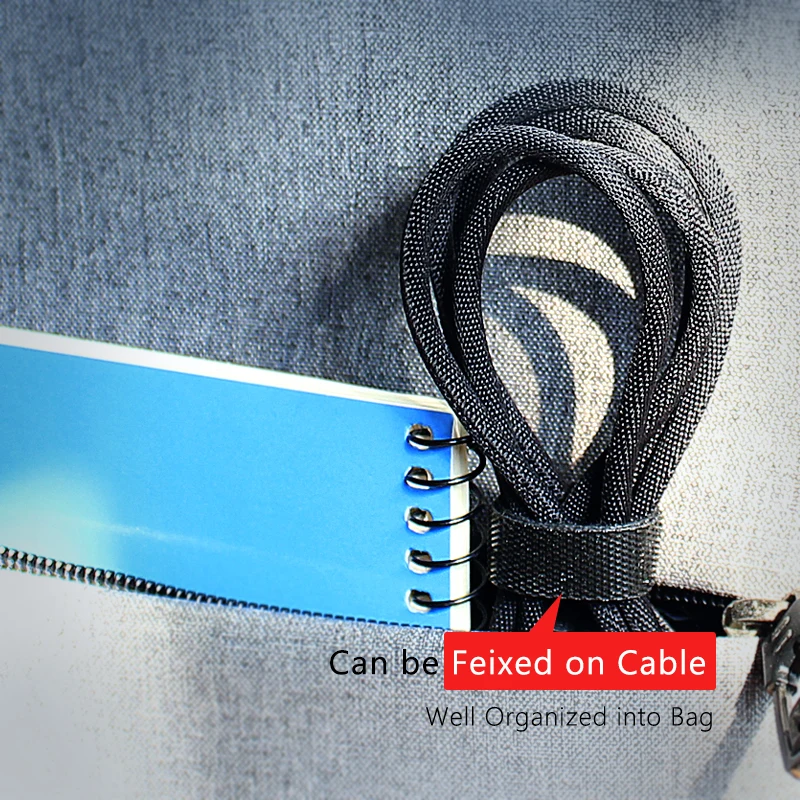 ! USB органайзер кабеля ACCEZZ держатель провода для наушников лента мыши зажимы