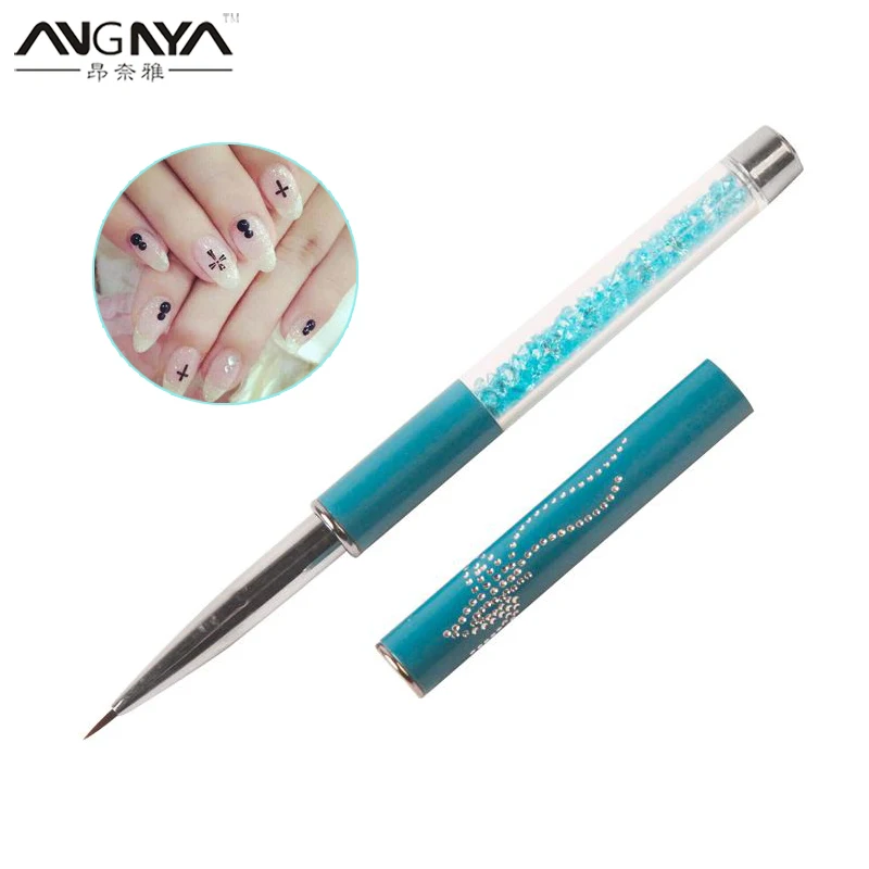 ANGNYA 1 шт Nail Art кисти для рисования картины резьба дизайн DIY лазерная ручка 5/7 мм