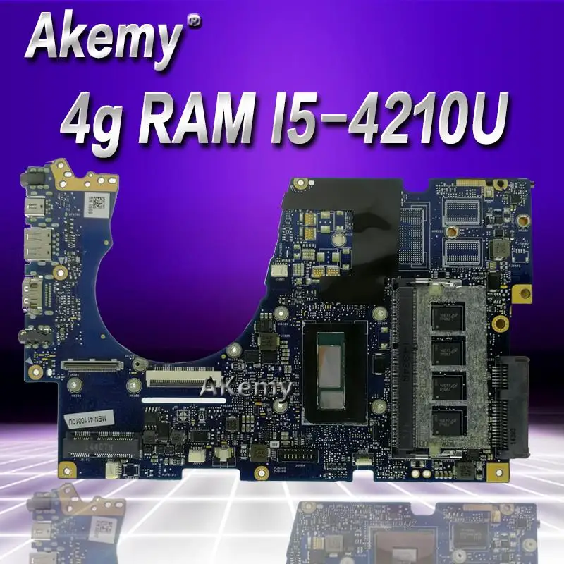 Akemy UX303LA материнская плата для ноутбука для ASUS UX303LA UX303LB UX303LN UX303L UX303 Teste материнская плата оригинальная 4g ram I5-4210U