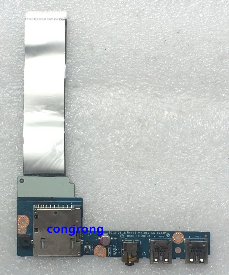 Для Lenovo IdeaPad S300 S310 S400 S405 S410 S415 S435 S40 70 устройство для чтения карт USB аудио доска