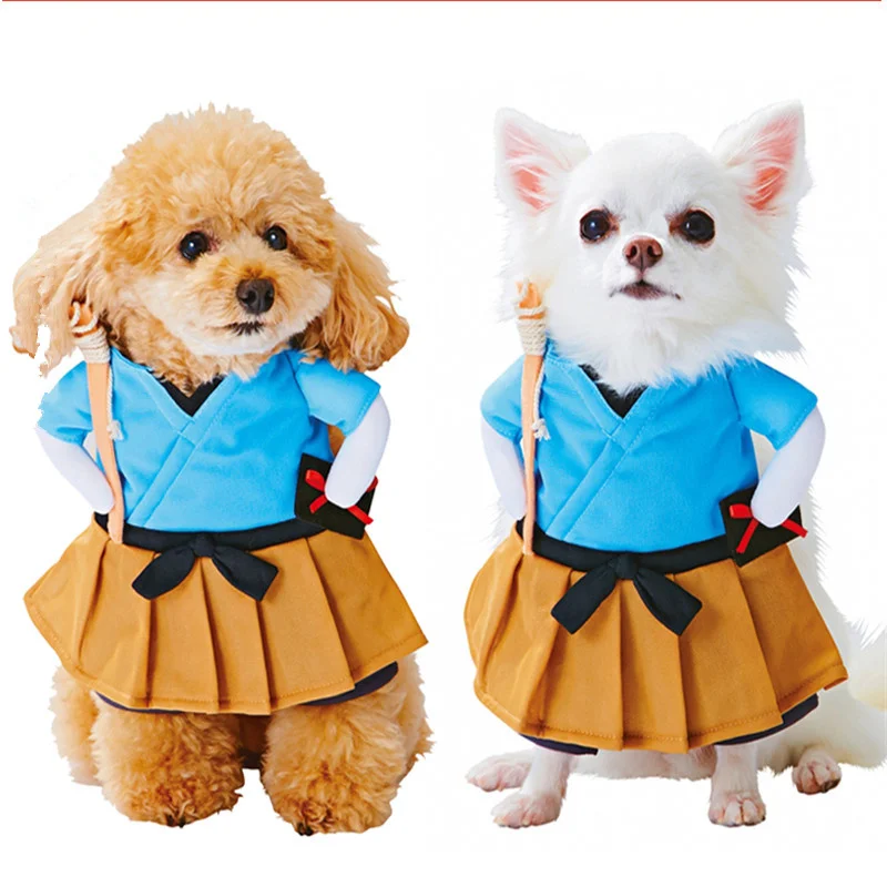 

2021NEW Pet Dog Cat Costume Suit Clothes Funny Dress Up Clothing Party Christmas Clothes Transfiguration Pet Cat Dog Halloween