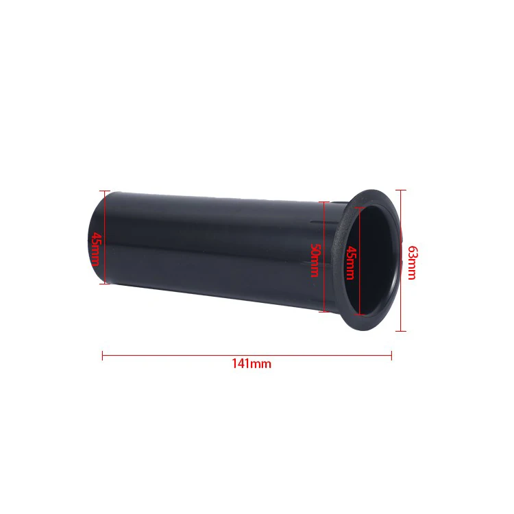 50x141mm 1 шт. динамик порт трубка сабвуфер фазоинвертор трубка бас-динамик коробка порт трубка отверстие 35 мм/37 мм/40 мм/45 мм/50 мм/60 мм отверстие - Цвет: 50x141mm
