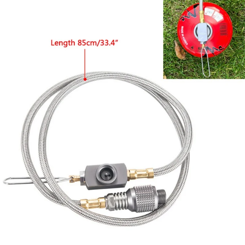 Кемпинг газовая плита пропан пополнения адаптер Цилиндр Бак муфта бутылка
