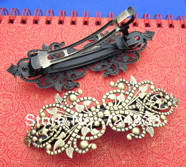 Винтажные античные бронзовые покрытые медными пустыми основаниями 35x90 мм лоток