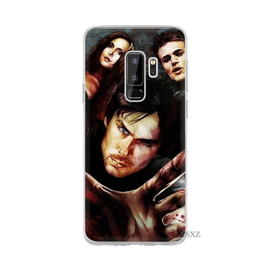 Чехол с изображением дневников вампира для Redmi 7 GO S2 4A 4X 5 5A Plus 6 6A Por Note Жесткий |