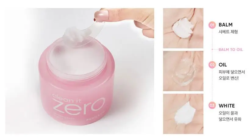 Специальный набор BANILA CO Clean It Zero 4 шт. интенсивное очищающее средство для снятия