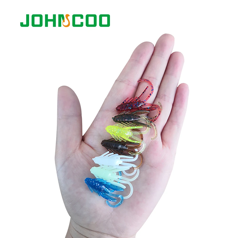 JOHNCOO приманка для форели 20 штук 35 мм 0 75 г силиконовая рыбалки приманки | Наживки для рыбной ловли -32932905675