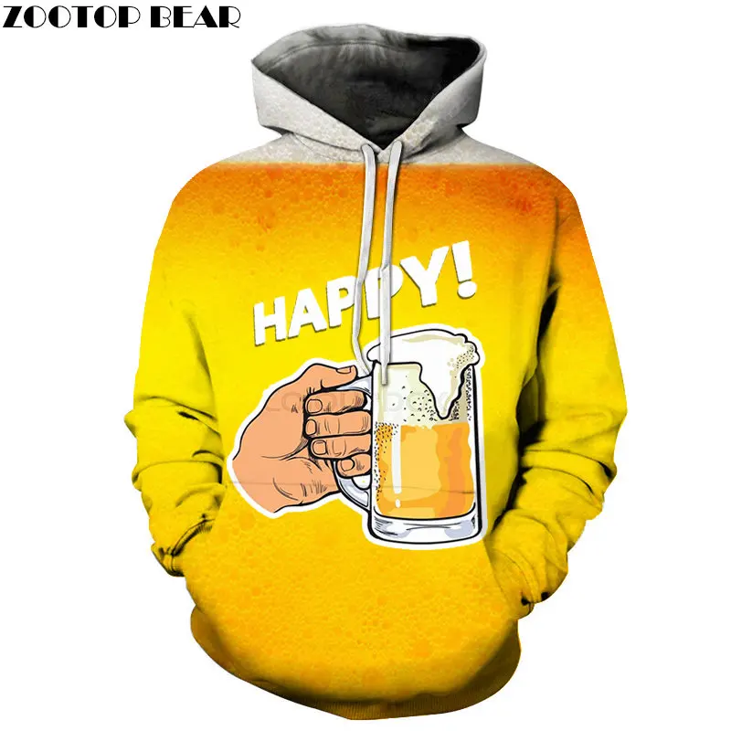 Beer/мужские и женские стильные толстовки с капюшоном изображением Джокера