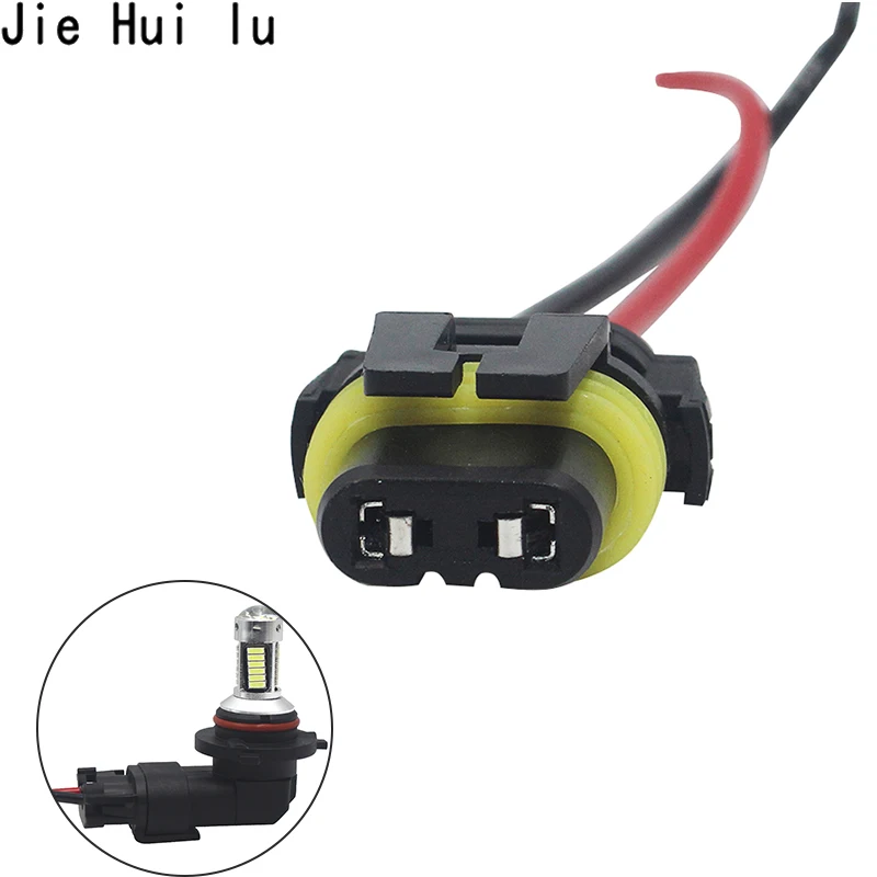 

H4 9005 9006 T10 H7 H11 H1 Wire Harness Power Cable Cord Connector Plug Light Socket Lights lamp holders Wiring Adapter Bulb Fog