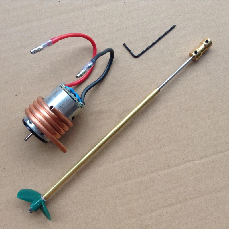 1 комплект DIY аксессуары для радиоуправляемой лодки 380 моторный приводной собаки 3