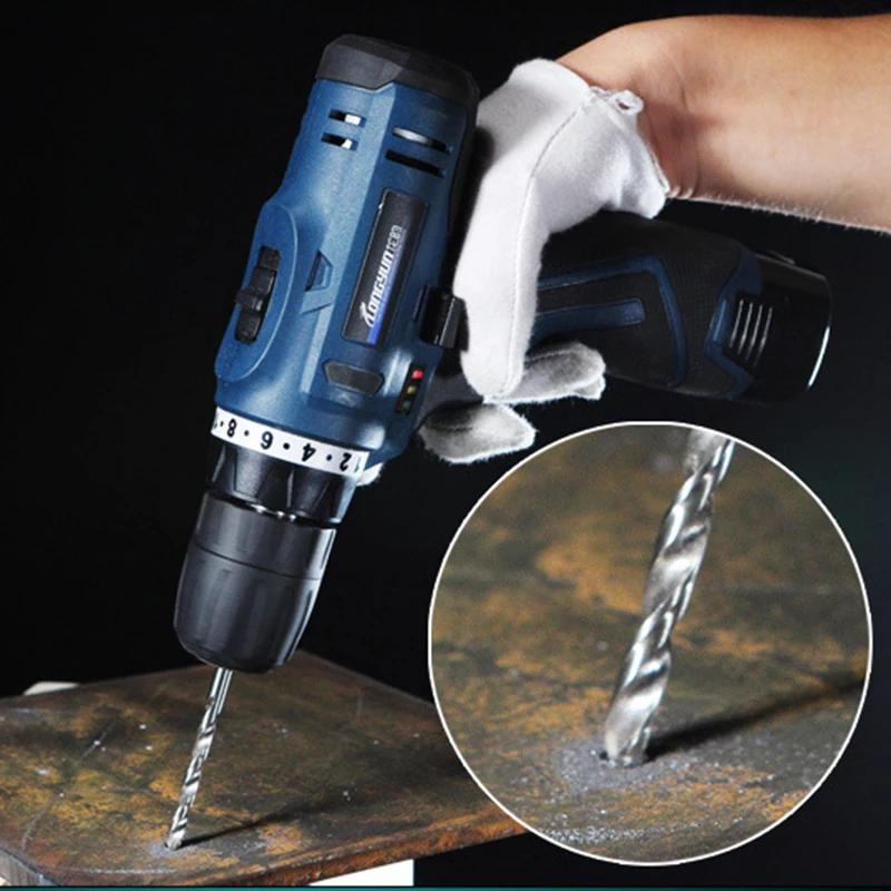 16 8 в электрическая отвертка перезаряжаемая литиевая батарея * 2 двухскоростные