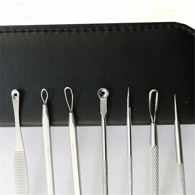 

Tweezer Needle 7pcs/set Tool Vacum Blackhead Remover Tweezer Face Care