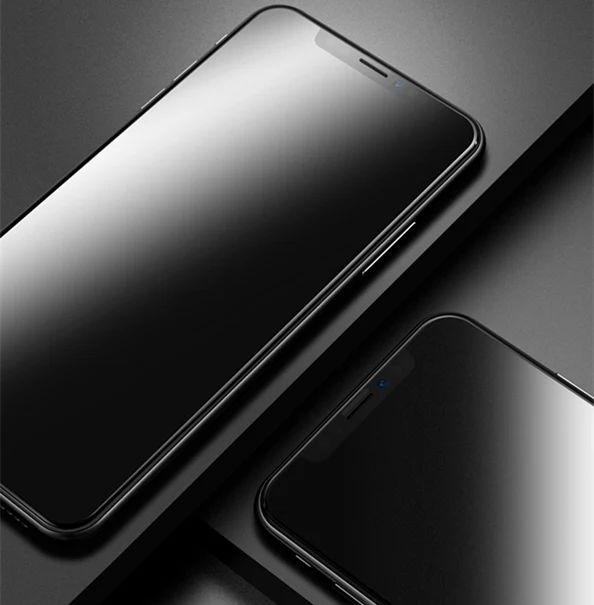 5D luxury Frosted Full Coverage Tempered Glass For iPhone XS MAX XR X Screen Protector Protective Film | Мобильные телефоны и
