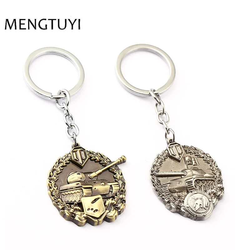 J Store спартанская медаль крутая Модель брелок игра Мир танки брелки для женщин