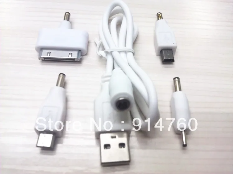 freeshipping 4 in 1 usb charging tieline universal mobile phones charge four one connector adapter 10pc / lot | Мобильные телефоны