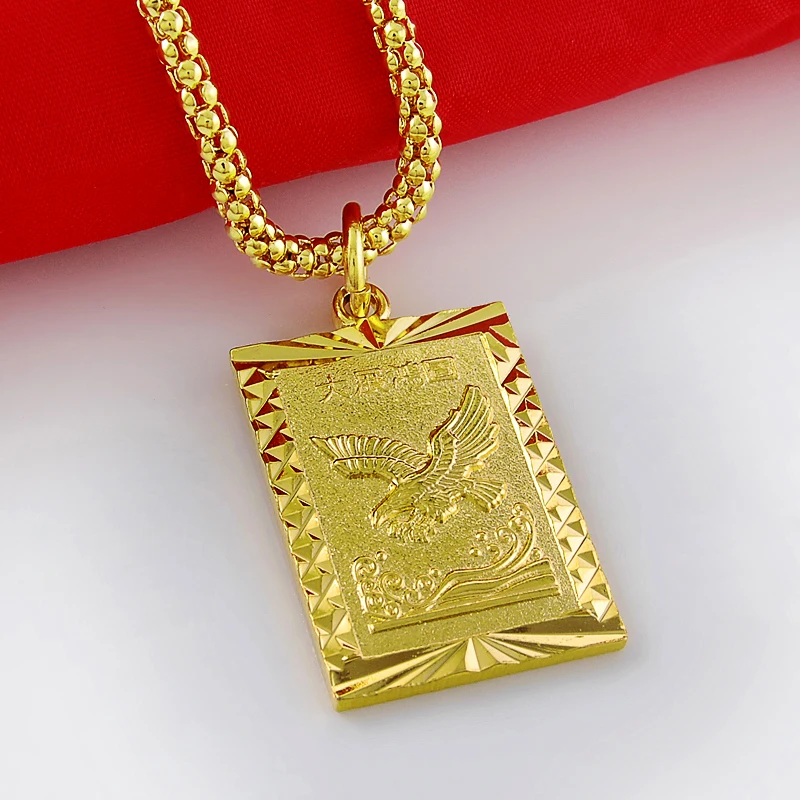 Мужская мода для мальчиков хип хоп рэп ювелирные изделия чистое золото 24 к