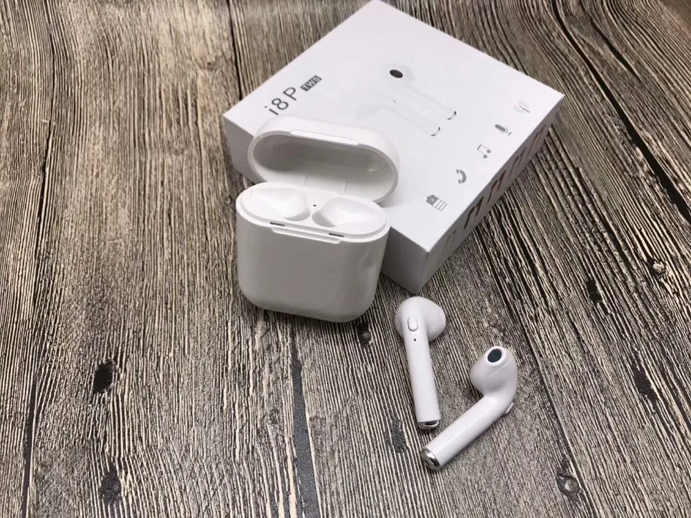 I8 i8P наушники вкладыши TWS с Беспроводной Bluetooth для samsung s7 s8 s9 iphone Android Xiaomi|Наушники и