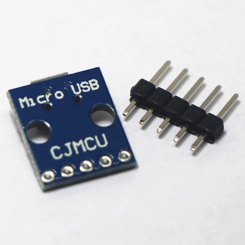 Коммутационная Плата USB Micro B модуль преобразователя питания для зарядки|board