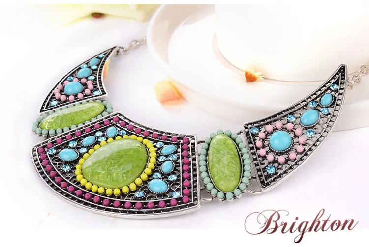 2015 new European and American fashion retro silver necklace gift woman | Украшения и аксессуары