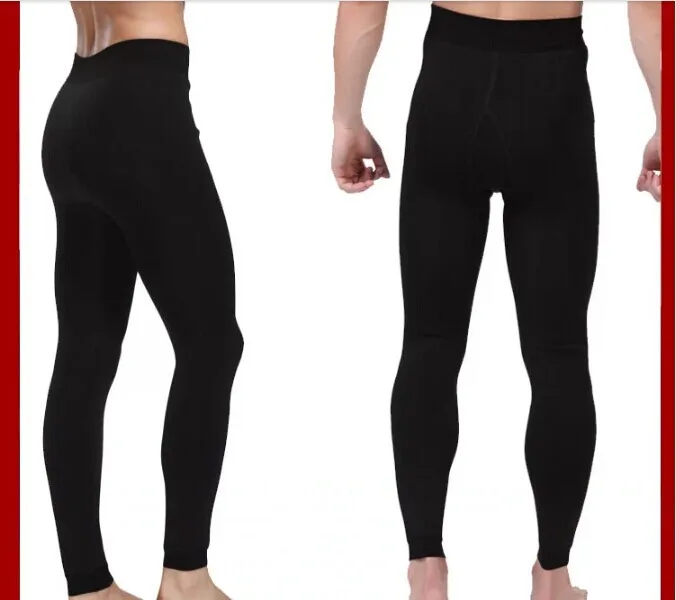 men long johns thin elastic line pants male fashion cotton lycra hot&ampsexy man's underpants legging tigh | Мужская одежда
