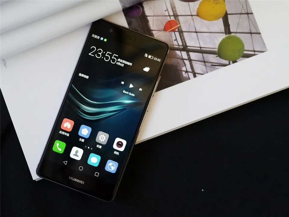 HuaWei P9, 4G, LTE, мобильный телефон Kirin 955, четыре ядра, Android 6,0, 5,2 дюймов, FHD, 1920X1080, 4 Гб ram, 64 ГБ rom, 12,0 МП, отпечаток пальца