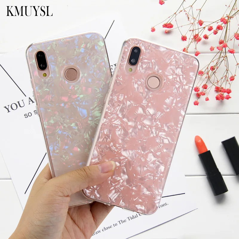 Блестящий чехол для телефона для huawei P30 Pro P10 P20 Lite Коврики 20 Lite P Smart Y7 Y9 Honor 8A 8X 7A 7C Nova 4 3i Карамельный цвет Coque