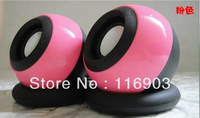 Free Shipping Eye shape #2 Multimedia Loudspeak Mini Music Speaker Box Portable Loudspeaker For Notebook PC MP4 Phone | Электроника