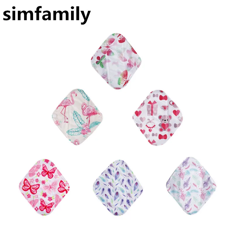 [Simfamily] 10 шт. женственные гигиенические бамбуковые прокладки для трусов