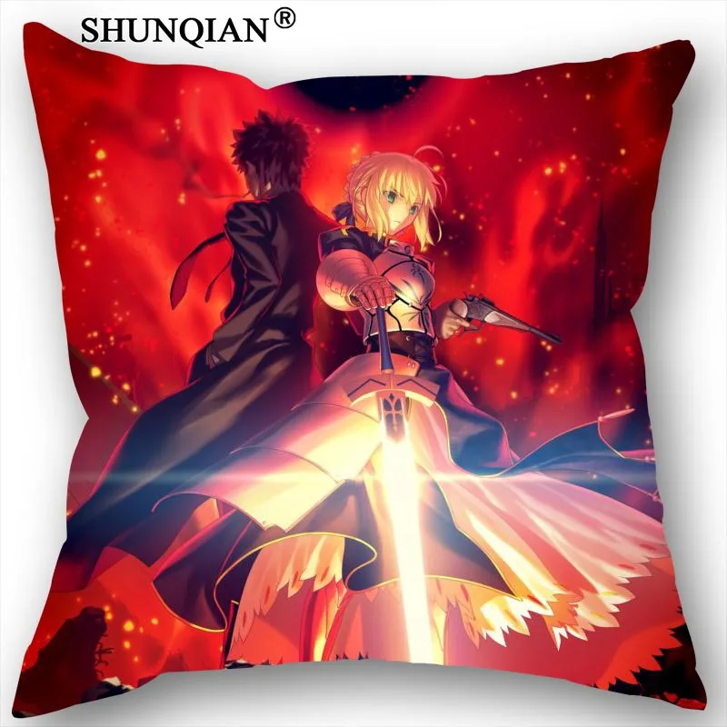 DIY Наволочки Fate Zero персонализированные наволочки на заказ Индивидуальные (две