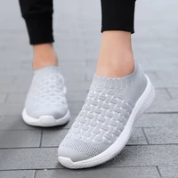 casual spring autumn womens shoes new slip on women sneakers breathable air mesh shoes woman soft walking flats female loafers
