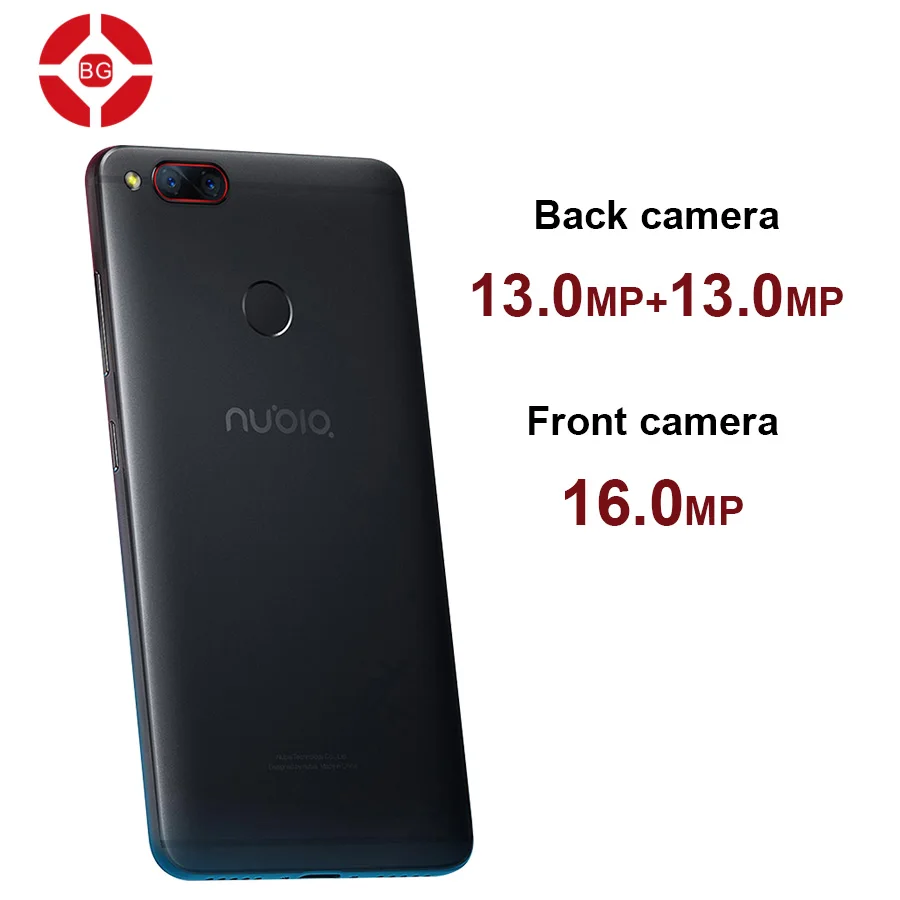Bg оригинал nubia z17 мини 4 г мобильный телефон 4/6 ram 64 rom 5.2 дюймов 1920x1080 P Передняя 16.0MP