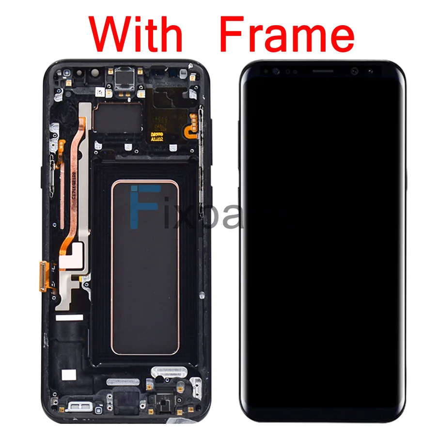 ЖК-дисплей с сенсорным экраном и дигитайзером в сборе для Samsung S8 Plus G950F G950U G950W8 G955F