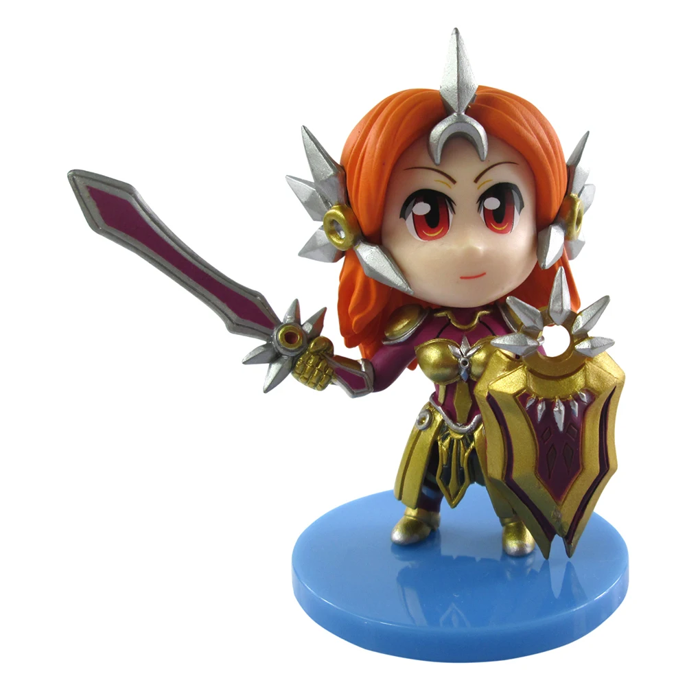 ELBCOS 7 е Leona Nidalee Jayce Lucian Vi Ryze 8 см/3 &quotФигурки игрушки модель GK гаражные наборы с