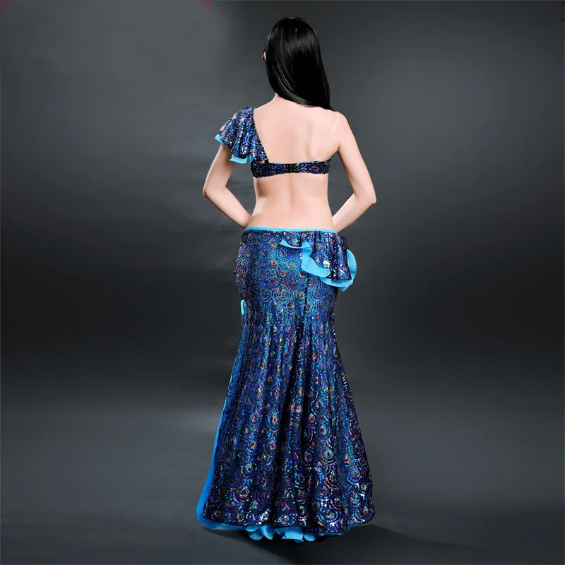 Роскошный костюм для танца живота из 2 предметов бюстгальтер и юбка 34b/c 36b/c 38b/c