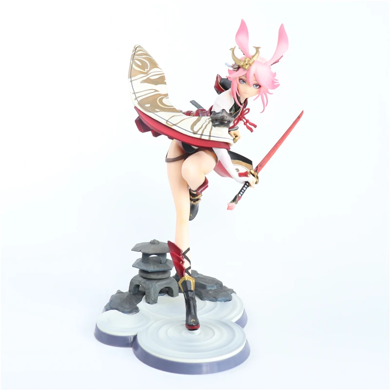 Аниме Honkai Impact 3 Sakura Yae Heretic Miko Sexy girls ПВХ Фигурки игрушки для детей | Игрушки и хобби